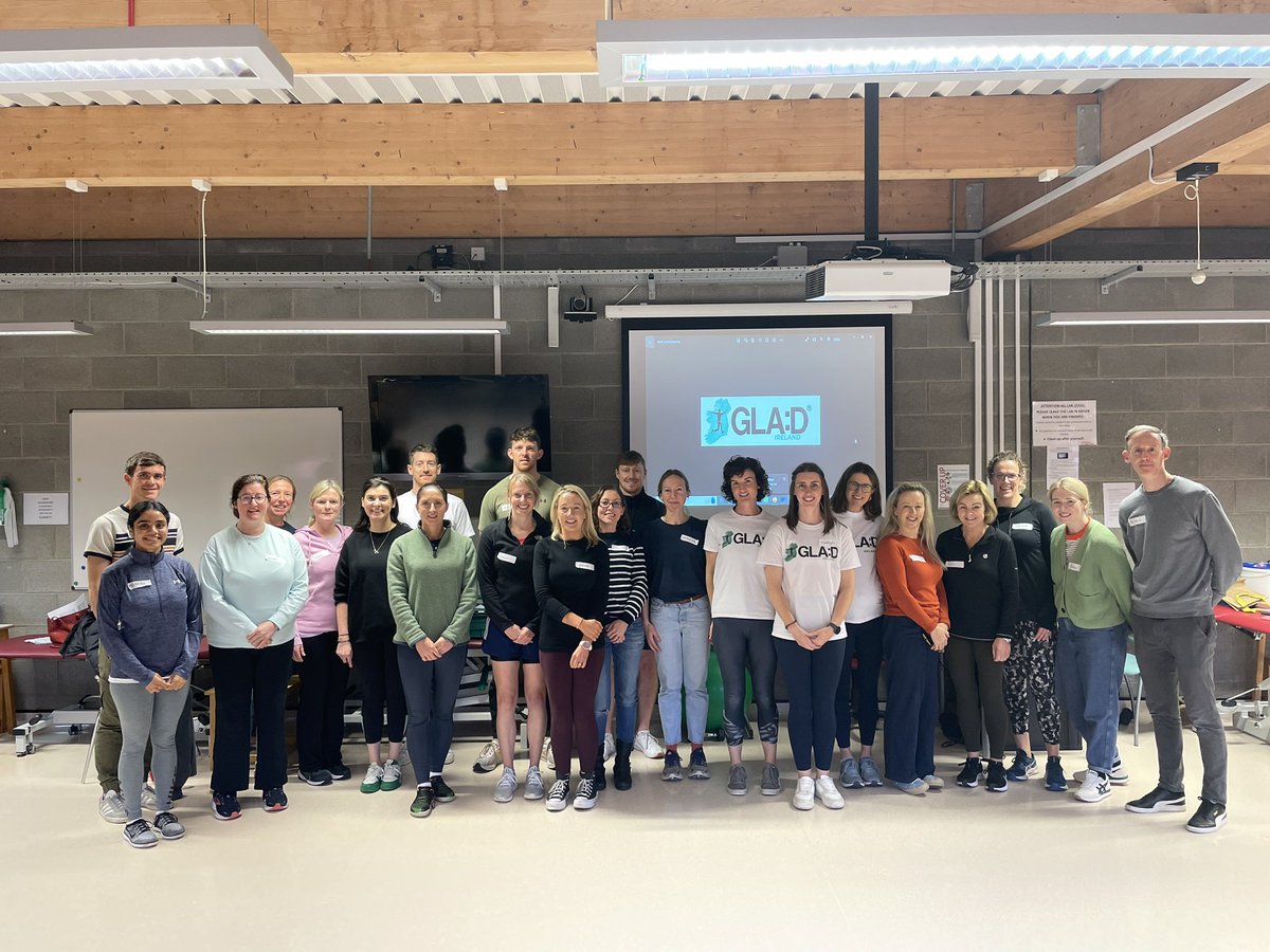 GLAD_Ireland's tweet image. That’s a wrap on our courses for 2023 as we celebrate having over 100 physiotherapists trained in Ireland on @GLAD_Int’s 10th anniversary!! 🎊🎊

Thanks to our tutors and our newly trained GLA:D clinicians who attended at @AlliedHealthUL today. Watch out for more courses in 2024!