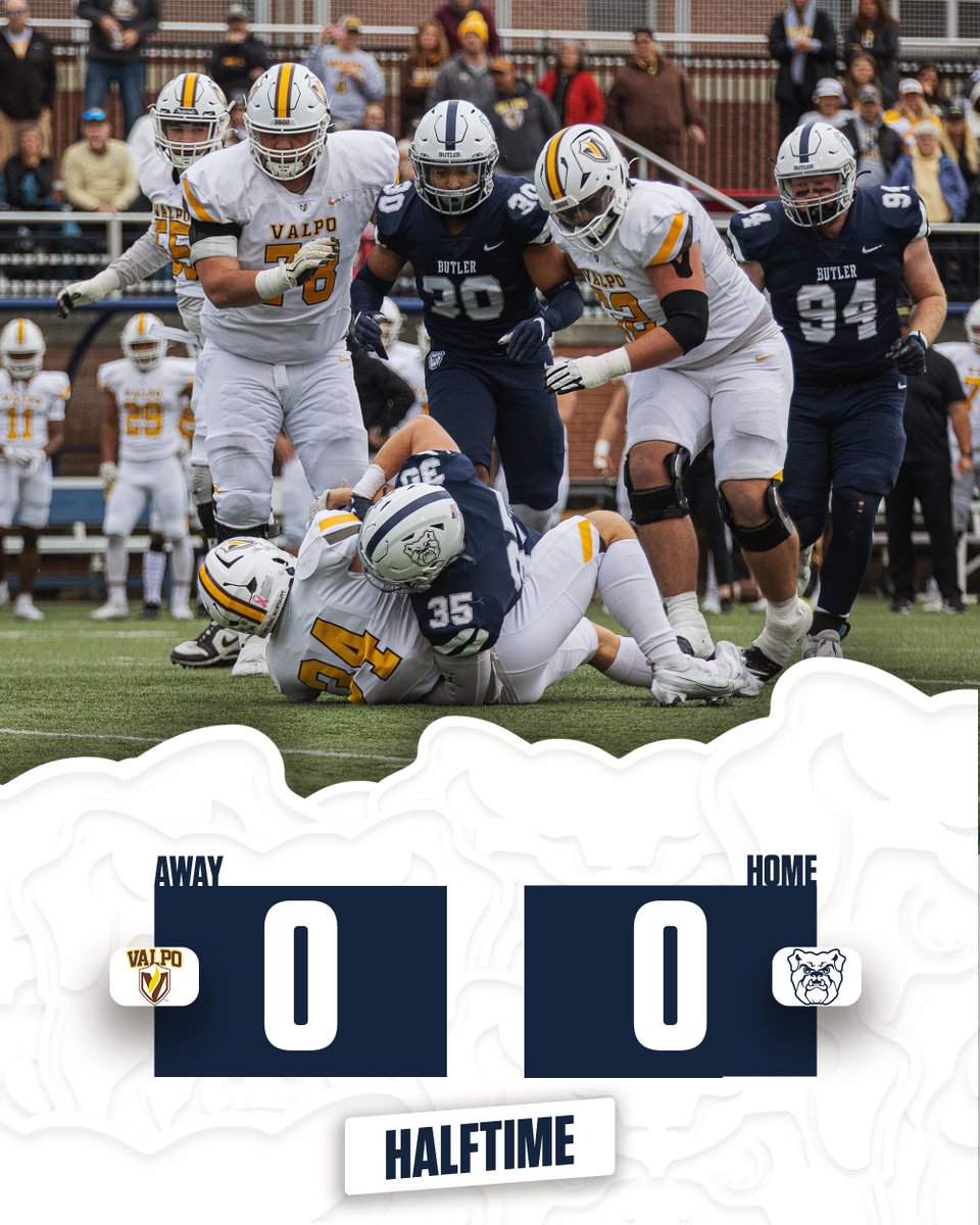 ButlerUFootball's tweet photo. Knotted at zero at the break. https://t.co/TJuuV9m3dI