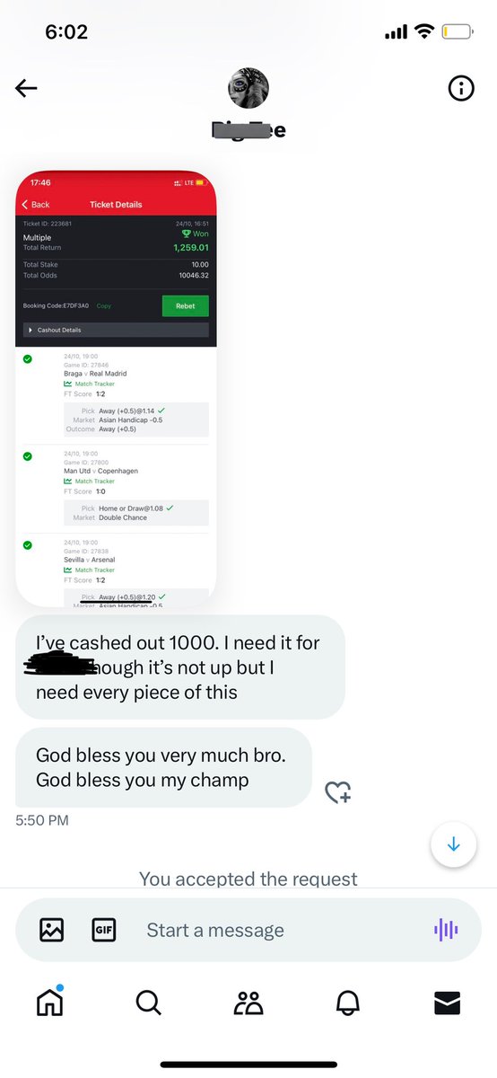 LilMoGh's tweet photo. When I drop a long shot, if you can stake it 2times and flex it and stake again. With that you can cashout 1 on the way whiles the other one runs just in case . https://t.co/Fn7S0xUF4f