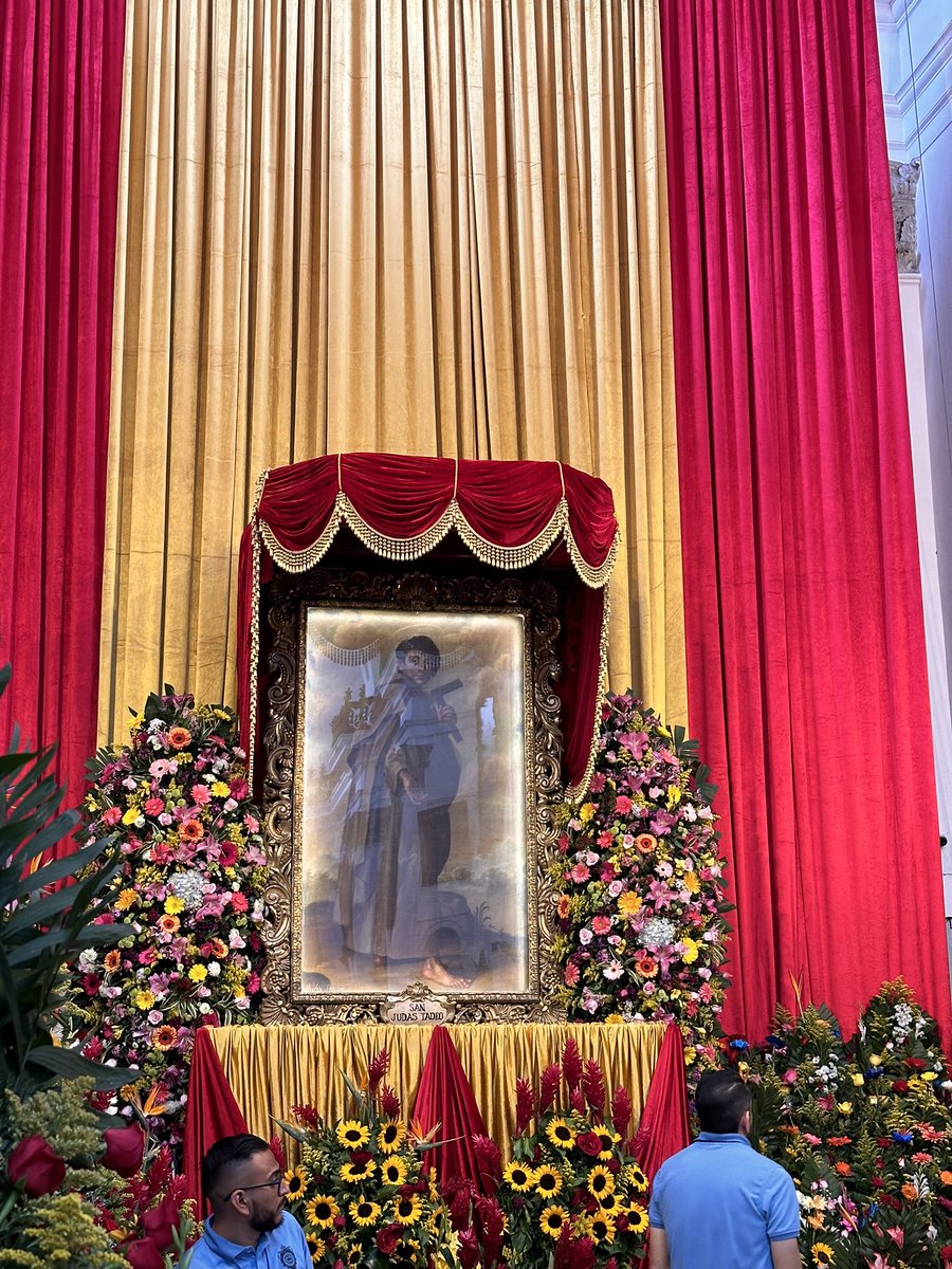 SanJudasTadeoGt's tweet photo. FESTIVIDAD DE SAN JUDAS TADEO. CIUDAD DE GUATEMALA, 28 de octubre 2023. https://t.co/9vJahXmyUF