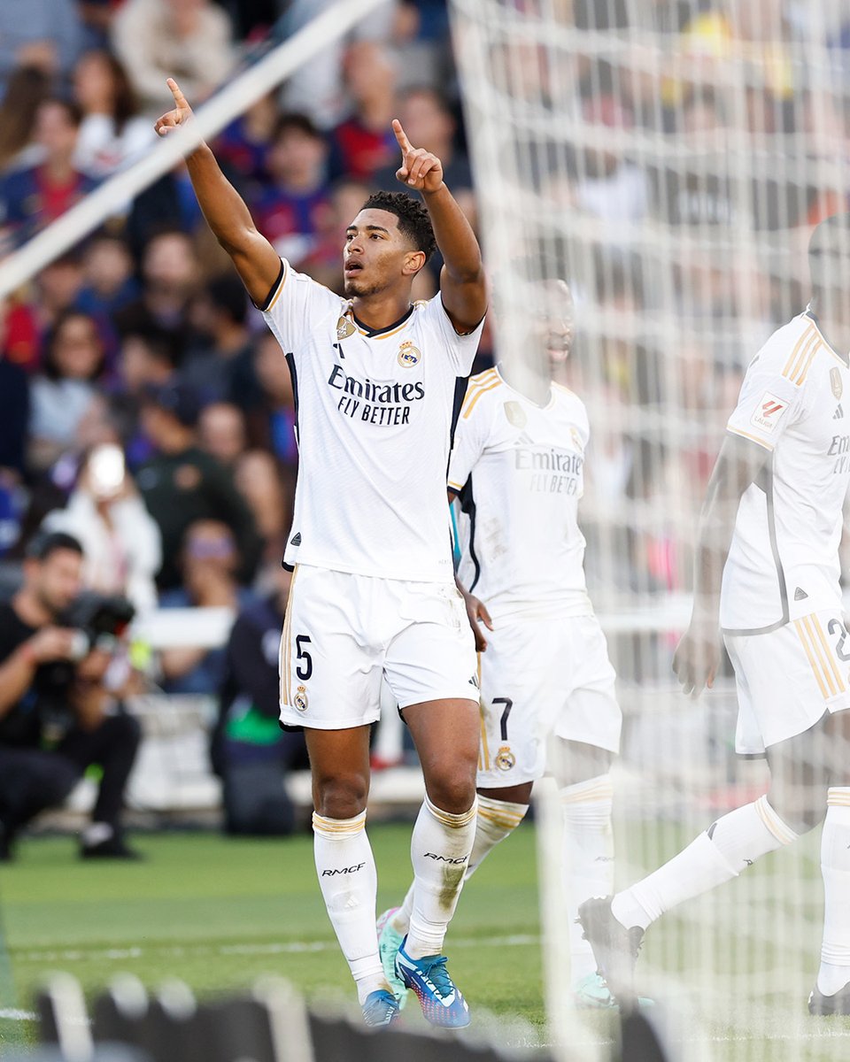 ☝️☝️<a href="/BellinghamJude/">Jude Bellingham</a>: "I love comebacks." 
#ElClásico