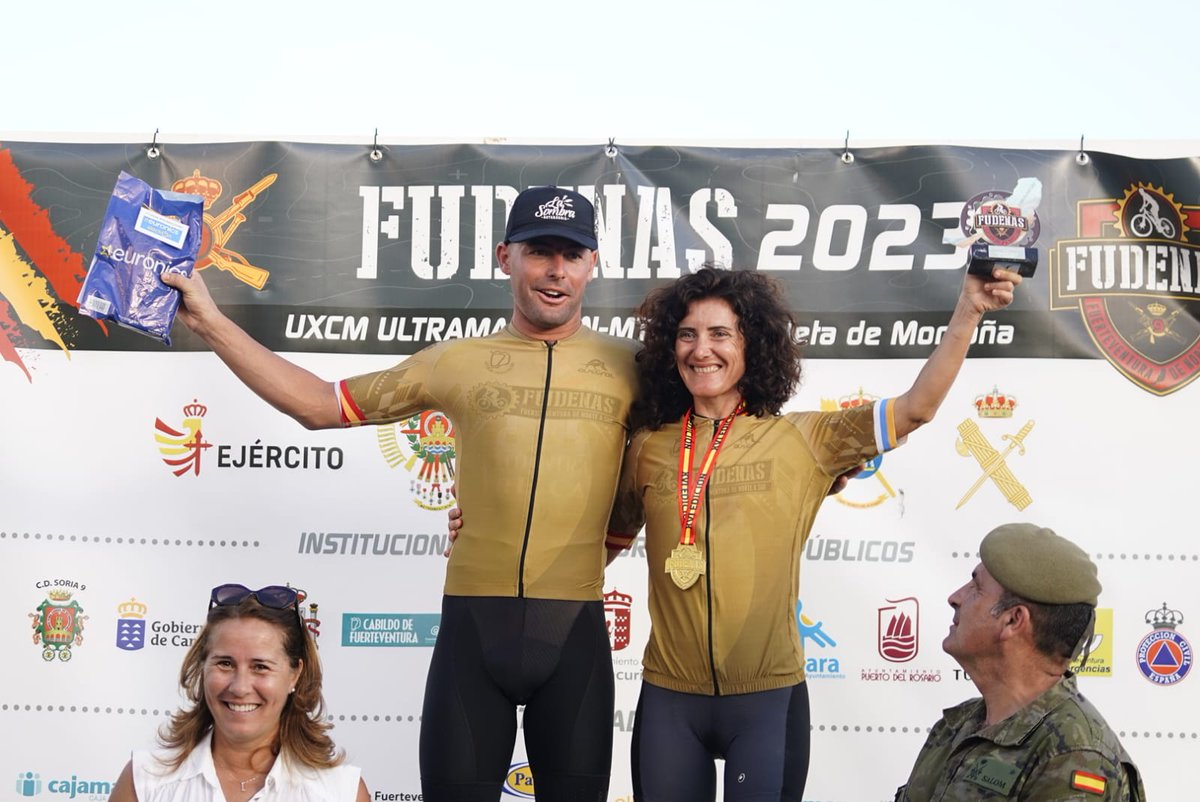 MCANA_ET's tweet image. ¡Enhorabuena a todos los participantes que han terminado la Carrera 🚴🏽‍♂️ de #FudeNaS 2023! y en especial a aquellos que han logrado pódium🏆 Se ha vivido una emotiva entrega de premios en #Morrojable rodeada de un gran ambiente de competición y compañerismo. #BRICANXVI
@MCANA_ET 🇪🇦