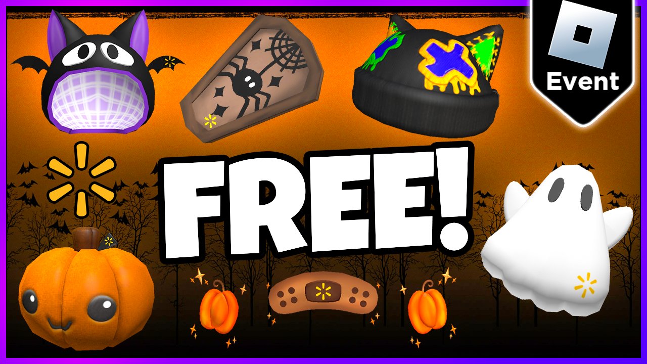 Lily on X: Did you get these Free items in the Halloween event? There's  25k stock of each. Collect all the Badges, even if you missed one item, for  another bonus Free