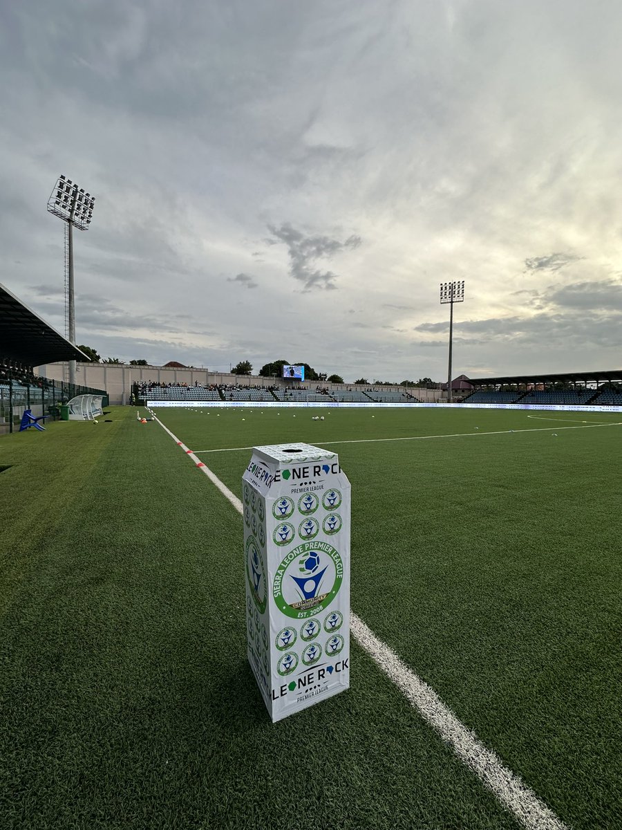 I'm presently at the <a href="/southernarena/">Southern Arena</a> in Bo City, where I'm about to 📸 capture scenes from the momentous Charity Shield match featuring Sierra Leone Premier League Champions, <a href="/BoRangersFC/">Bo Rangers FC</a>, and the Runners-up, <a href="/mightyblackpool/">Official MightyBlackpool F.C</a>. 

#SierraLeoneFootball #SLPL #SLFA #Salonex
