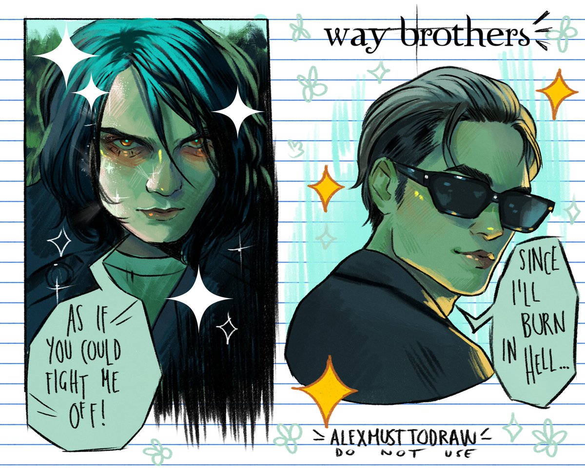 alexmusttodraw's tweet image. Yooo

#Twilight #mychemicalromance