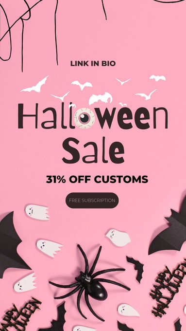 Halloween sale ? https://t.co/buK9hkD8e6