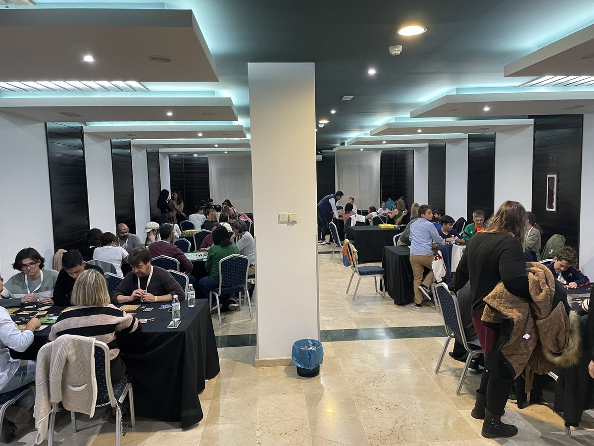 Jornadas de Juegos de mesa en Almendralejo. Muy concurrido