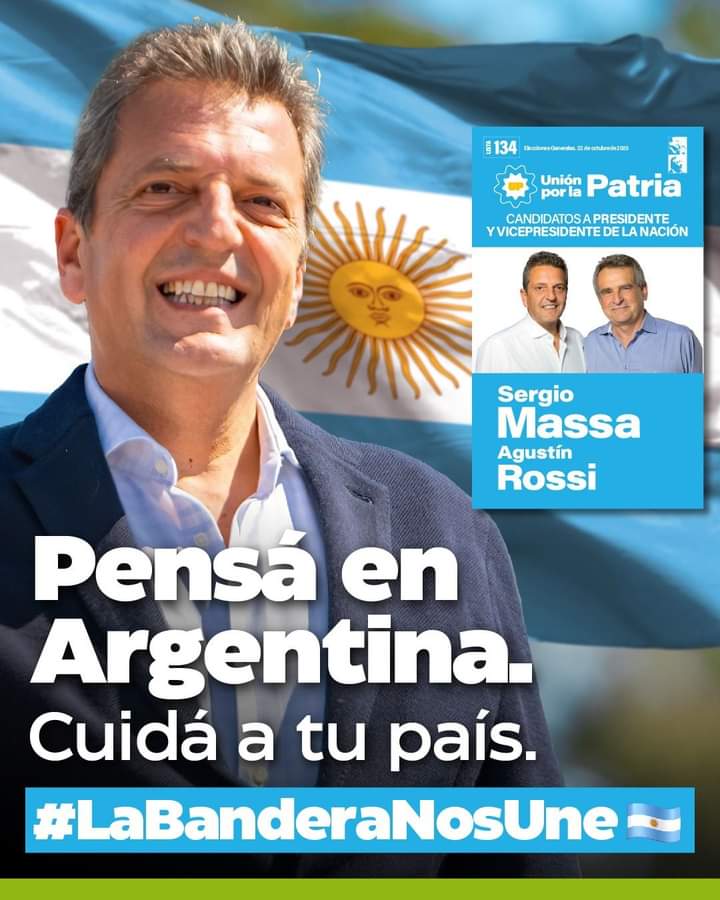 Voy a votar a Sergio Massa en el balotaje y vos ?