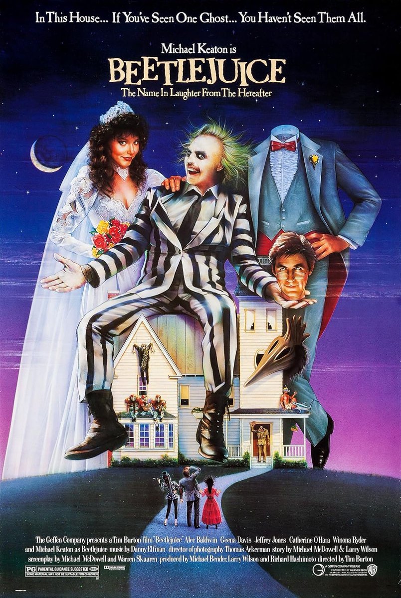 #NowWatching at <a href="/cineworld/">Cineworld</a> starring Alec Baldwin, Geena Davis and Michael Keaton in #Beetlejuice directed by Tim Burton.