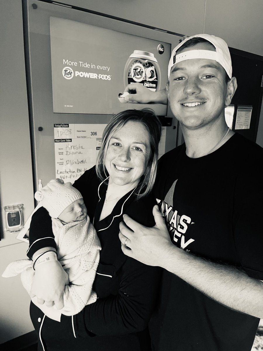 CoachGas's tweet photo. God is GOOD! What a beautiful experience, we are so blessed!! 
David “Jett” Gaskamp. 
1:44 AM 
10/28/2023
@katirose16 
Thank you @Koncealed4 for being the BEST labor and delivery nurse we could have asked for!! https://t.co/5UfKJR9AQc