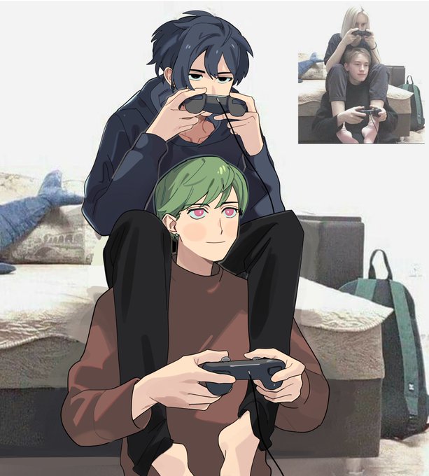 「multiple boys playing games」 illustration images(Latest)