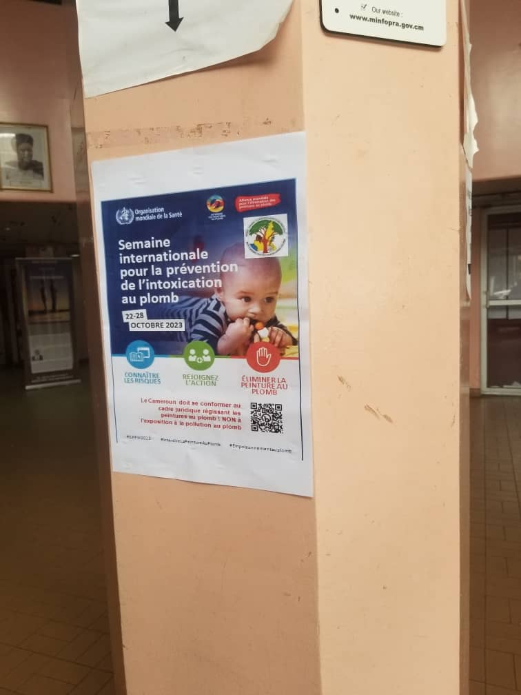 Alors que nous célébrons l'ILPPW-2023; le <a href="/CREPD/">Creps Kazan</a> appelle le gouvernement du Cameroun à faire appliquer rigoureusement la réglementation nationale interdisant l'utilisation du plomb dans tous les types de peintures
#ILPPW2023 
#EmpoisonnementauPlomb #InterdireLesPeinturesAuPlomb