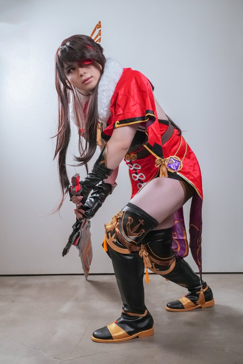 33歳のおじさんが全力で北斗のコスプレしてみた 甘雨→@saki_miyamoto