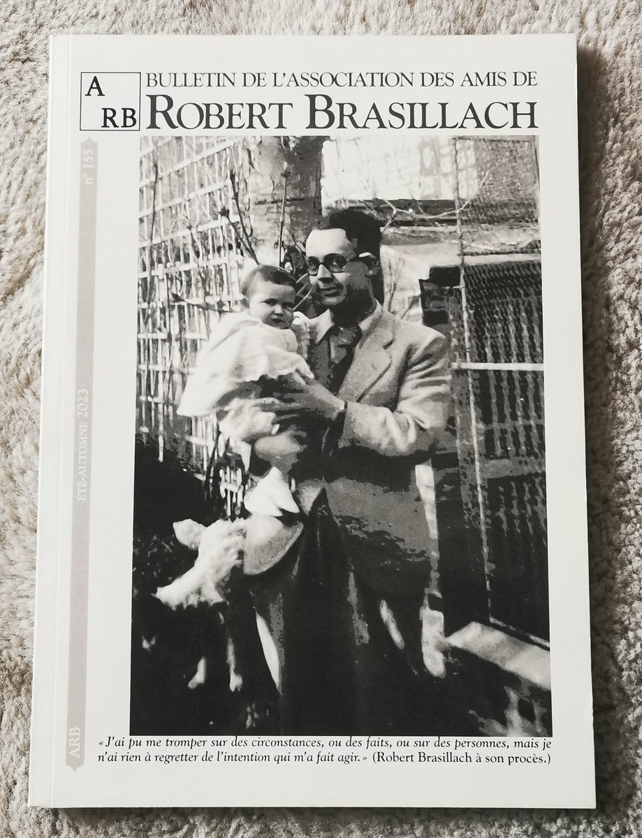 ArthurSapaudia's tweet photo. Association des amis de Robert #Brasillach !
Institut Emmnuel #Ratier
@faitsetdocs @LibrVincent https://t.co/tkIY3ZfvrM