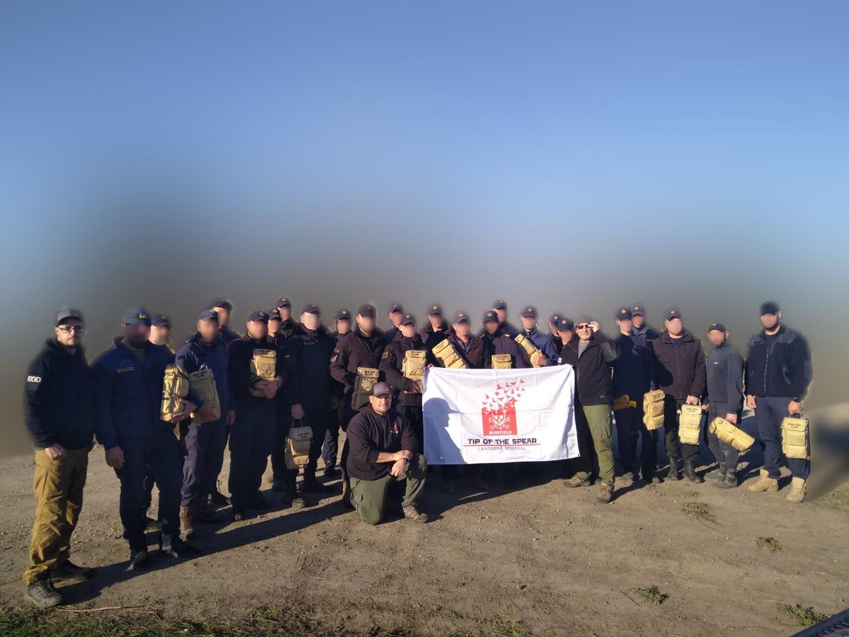 tipofthespear42's tweet photo. Another great mission of training, advising, and equipping and another bunch of CEIA detectors donated. Our mission and this equipment is only possible because of all the support we've received. Visit https://t.co/MvieqDPXRW to see how you can help with our mission of supplying the best demining equipment to these Ukrainian hero's who risk their lives daily so people can start to rebuild their lives and not have to live in fear of their next step. Saving Limbs and Lives