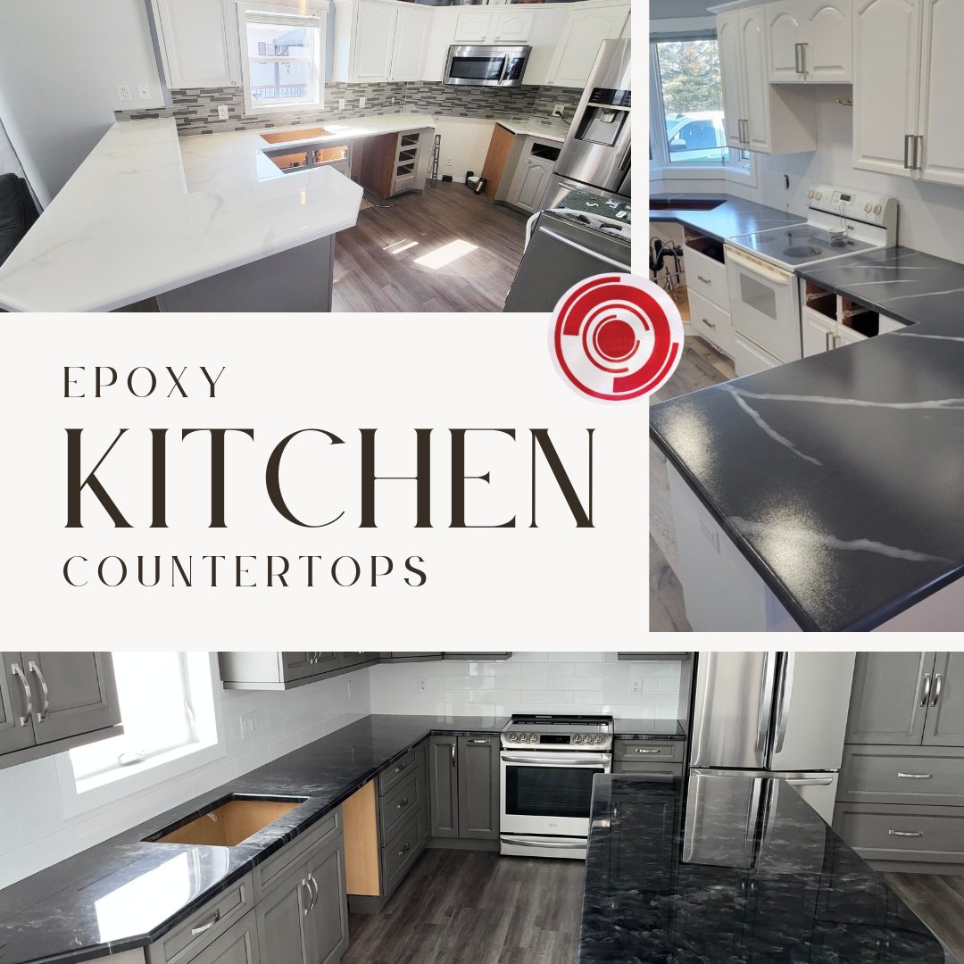 Epoxy Countertops: Timeless Beauty, Lasting Quality! 
Our epoxy countertops are a harmonious blend of style and substance, elevating your space with their enduring charm and resilience.🍽️💖 

#ImmortalConcrete #EpoxyCountertops #metallicepoxy #epoxy #yorkton #melville