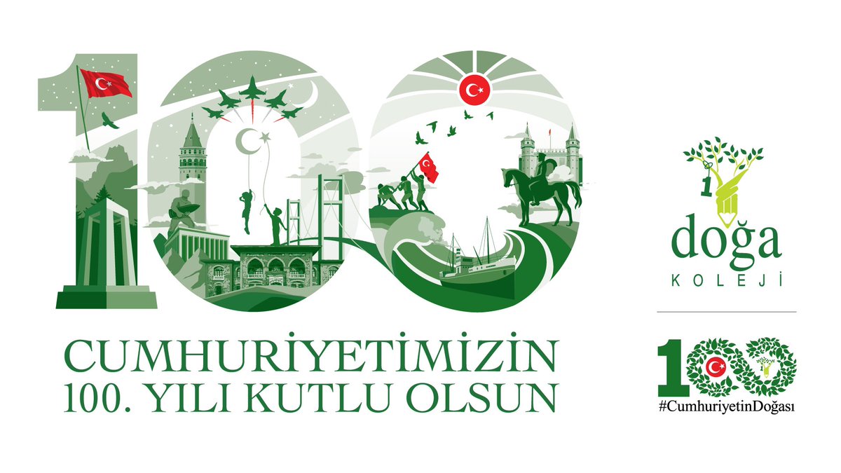 Ulu Önder Gazi Mustafa Kemal Atatürk’ten bize armağan olan ve ilelebet yaşayacak Cumhuriyetimizin 100. yılı kutlu olsun. Hep birlikte nice yüzyıllara! 🇹🇷
#CumhuriyetinDoğası