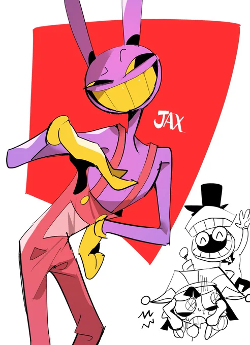 一度描いてみたかった。目が好き  #TheAmazingDigitalCircus