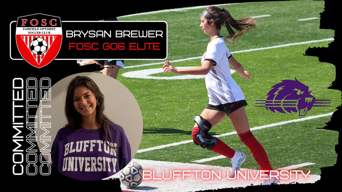 FOSCG06Elite's tweet photo. ‼️ COMMITMENT ALERT ‼️
Congratulations to #FOSCG06Elite forward Brysan Brewer for committing to play college soccer at Bluffton University! We are so proud of you and know you’ll be a great addition to the program!
@BlufftonWS @theohiosoccer @FOSCSOCCER @Brewer11Brysan https://t.co/rofLWnM0w4
