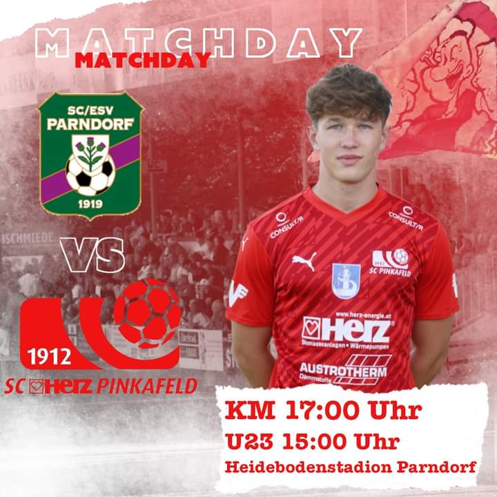 sc_pinkafeld's tweet photo. MATCHDAY - Burgenlandliga - Runde 13

⚽ SC/ESV Parndorf 🆚 SC HERZ Pinkafeld
⏱ 17:00
📌 Heidebodenstadion Parndorf

#gameday #forzascp https://t.co/ZAiCWto3kE
