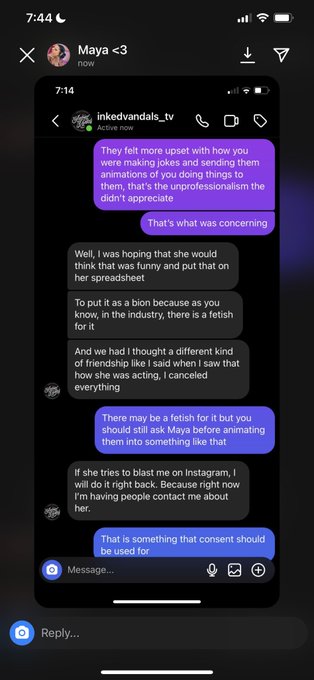 So a model sets boundaries, asks you to be professional, reiterates that this is work and not a hook