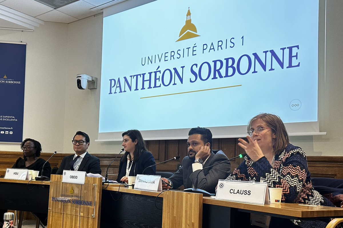 Last panel running at IBA young lawyer Training in Paris for IBA Paris 2023! Thank you Zeina Obeid and Diamana Diawara #IBA #arbitration