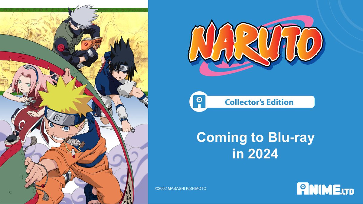 ANNOUNCEMENT 🚨 NARUTO & NARUTO SHIPPUDEN will launch as a Collector’s Edition Blu-Ray releases for fans in the UK starting next year. More: blog.alltheanime.com/naruto-naruto-…