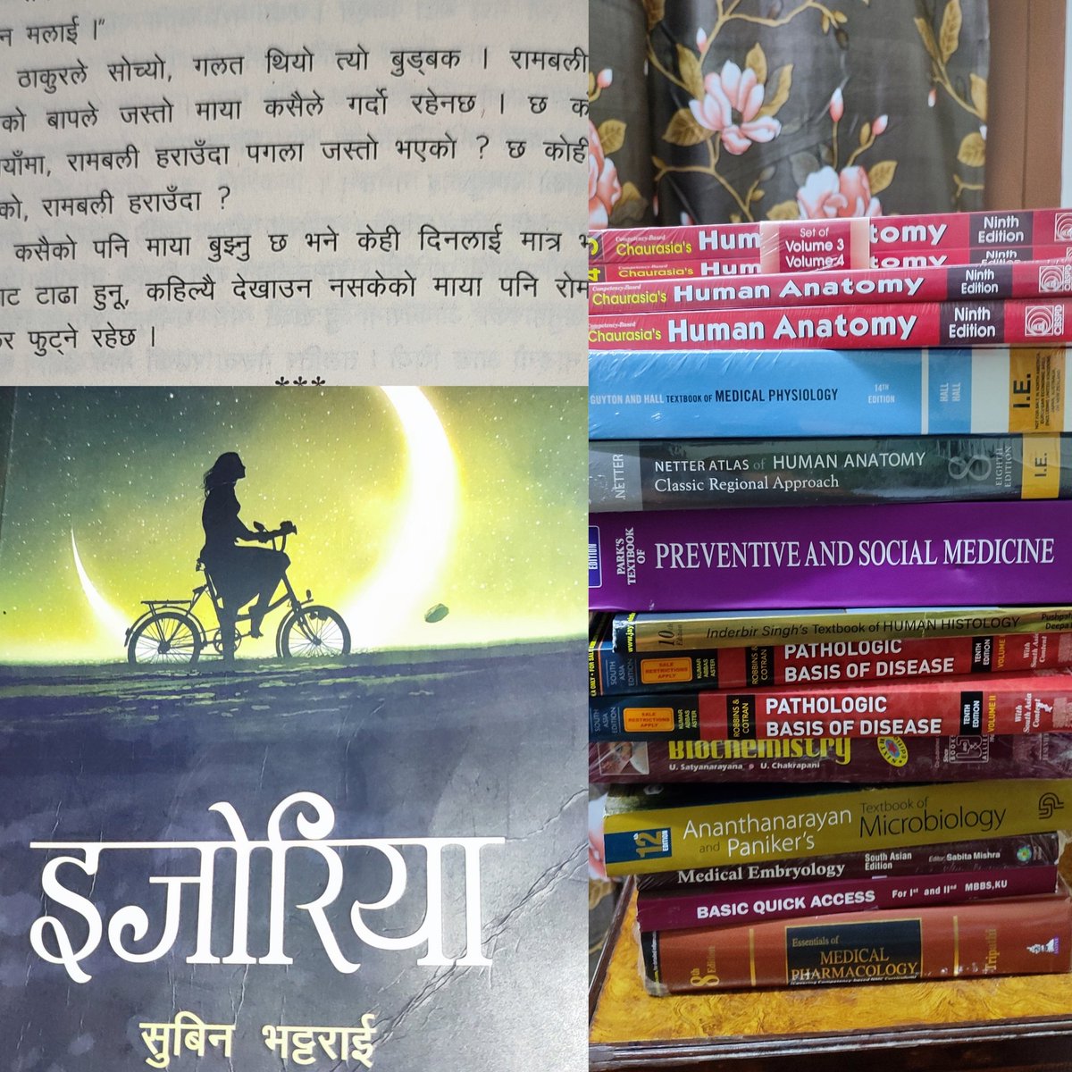 Pradeep_9842's tweet photo. Reading medical books cause hypertension, palpitation, tachycardia and anxiety😞so for the second time I switched to  Ijoriya once again❤😍
Lines are so heart touching😍 more you read more you get attached to the words🥰 @subinbhattarai1
#ijoriya https://t.co/61FyYKUJgN