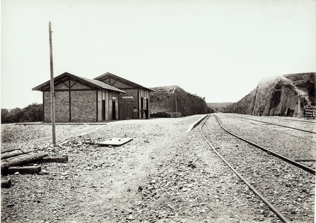 Estación provisional de Sant Miquel de Fluvià, ( Girona ).-
Foto : AG.
