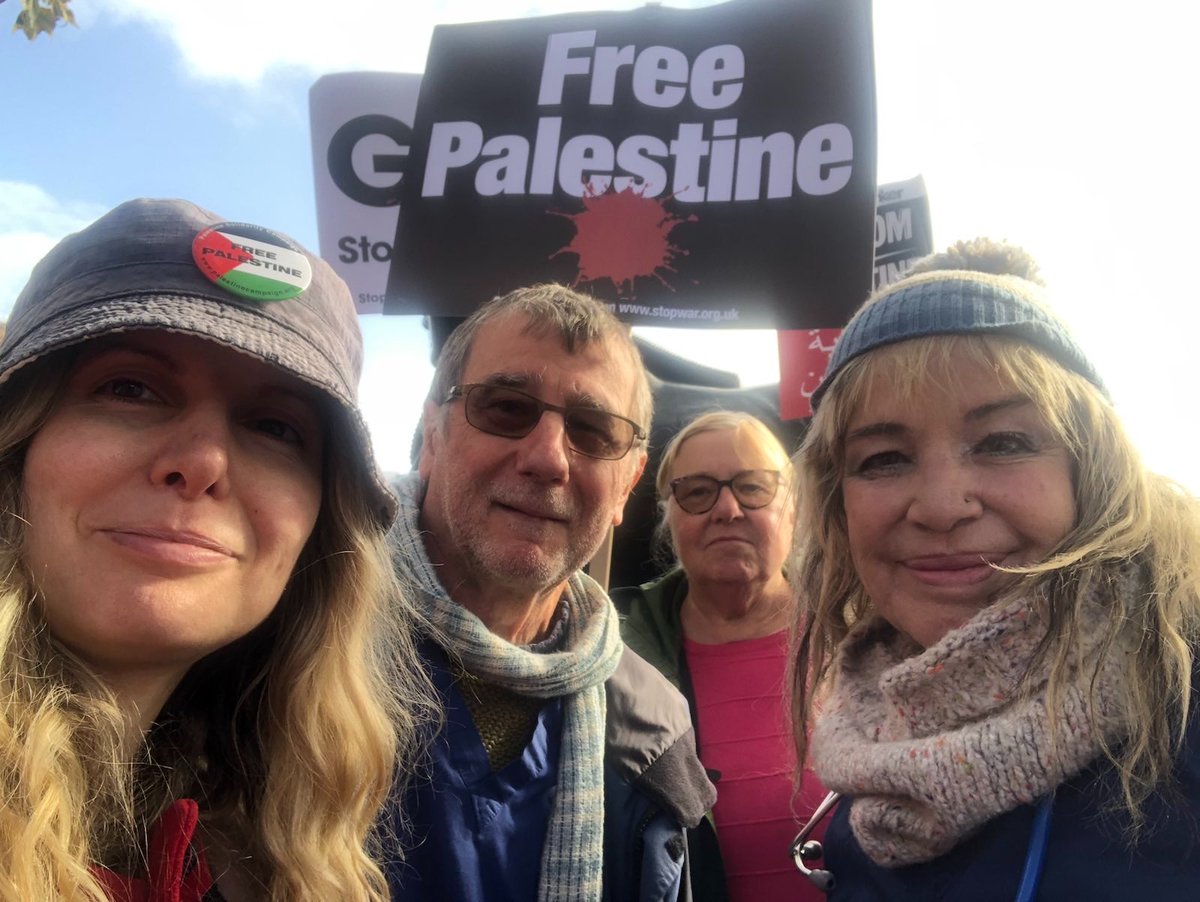 DoctorsXr's tweet photo. @LynneJonespsych HXR members join the health bloc at the London Palestine solidarity demonstration today - calling for a ceasefire and the restoration of international law ❤️ https://t.co/IYsCgRiD0w
