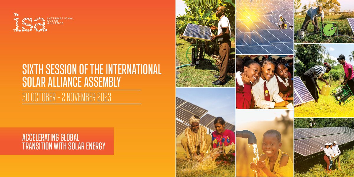 ISA Member Countries are driving change by enacting policies and regulations, sharing best practices, agreeing on common standards, and mobilising investments.
#ISA2023 #6thAssembly