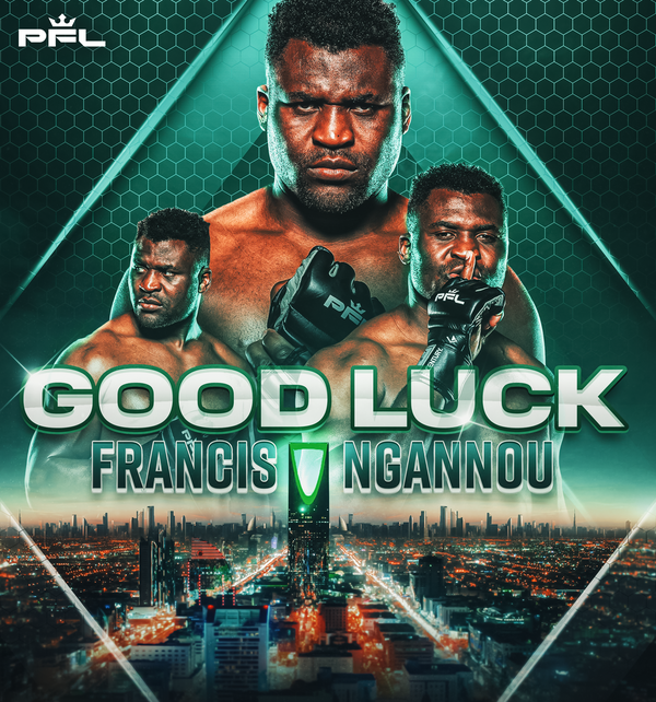 The PFL is in 𝙏𝙃𝙀 𝙋𝙍𝙀𝘿𝘼𝙏𝙊𝙍'𝙎 𝘾𝙊𝙍𝙉𝙀𝙍 👊🇨🇲

Good luck to <a href="/francis_ngannou/">Francis Ngannou</a> today!

#FuryNgannou