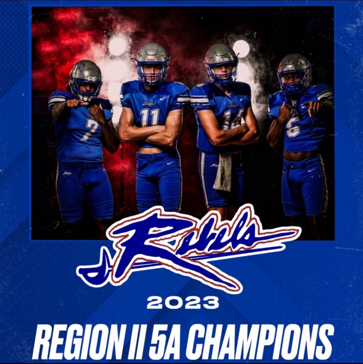 For the first time since 2014 Byrnes is on top in Region 2-5A way to go Rebels