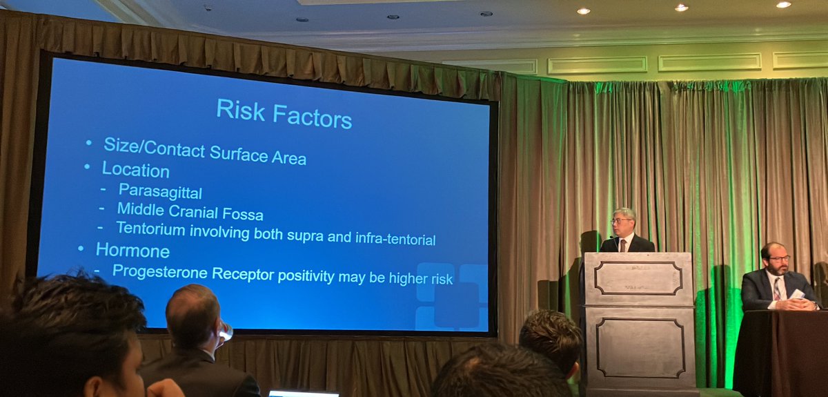 MiamiCancerInst's tweet photo. π‘@SamuelChaoMD presents on treating post-SRS edema in #meningioma and risk factors for peritumoral edema PTE π§
#IRREM23 #IRRF23 #MedTwitter https://t.co/DJmSKBNuL5
