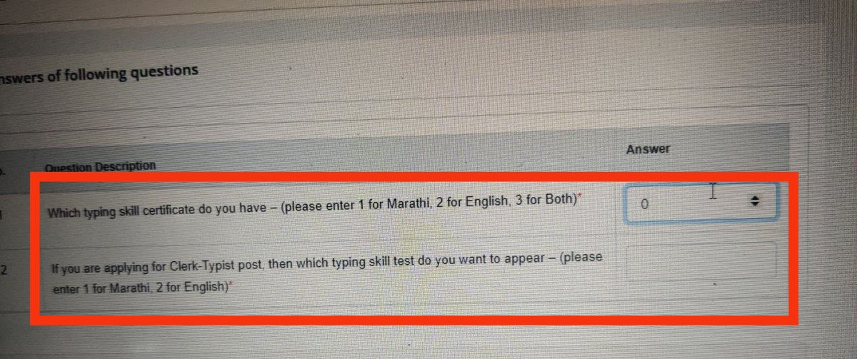 <a href="/mpsc_office/">Maharashtra Public Service Commission</a>
♦️#MPSC गट क मुख्य परीक्षा 2023 चा फॉर्म भरताना खूप मुलांना पुढील तांत्रिक समस्याना सामोरे जावं लागत आहे.. यावर आयोगाने नोटिफिकेशन काढून कृपया करून Clear कराव..
👉 आयोगाच्या मुख्य जाहिरात मधील ६. ३. ४ नुसार टंकलेखन अर्हता धारण करण्यातून तात्पुरती सूट (कर सहायक व
