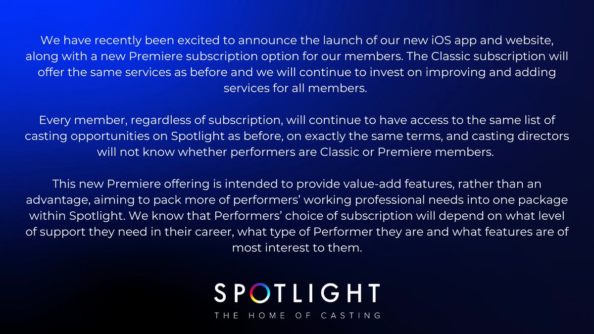 Spotlight tweet media