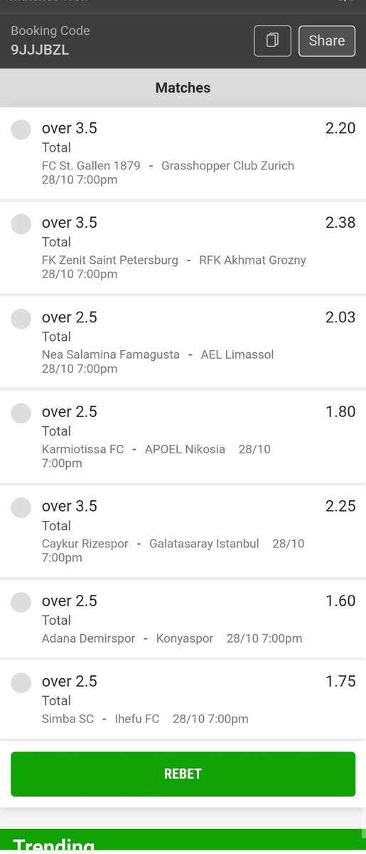 WE go hunting

120 odds 

Ko 7pm

odibets.com/share/9JJJBZL

#NikujaribuTu    #iposiku #GamblingX #pesatips  #TheMarvels       #CaptainMarvel  #CRYTOT 

@AntonioWallahi 
@joemiano30 
@JolyoK 
@virat_the_kohli 
@MaxonAiro 
@megastrone