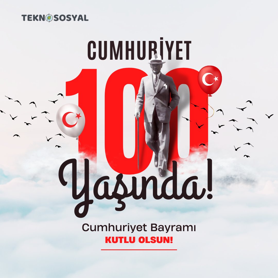 Cumhuriyet 100 yaşında!

Cumhuriyetimizin kurucusu Gazi Mustafa Kemal Atatürk ve silah arkadaşlarını saygı ve minnetle anıyoruz.

Bıraktığın mirası daha da ileri taşıyacağımıza söz veriyoruz! Cumhuriyet Bayramımız kutlu olsun.
