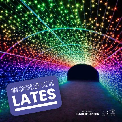 VisitGreenwich's tweet photo. 🎇 See - Autumn Night Lights #WoolwichLates TONIGHT!

Free festivities - day to night, @RAFarmersMkt buzz, fun activity, entertainment + spectacular light tunnel selfies after dark🤳

🏮 Autumn Night lights
📍 G. Gordon Sq
🗓️ 10am-8pm daily - Sun, Nov 5
🔗 https://t.co/7vGZyuWEt5 https://t.co/FXQRnUVTLj