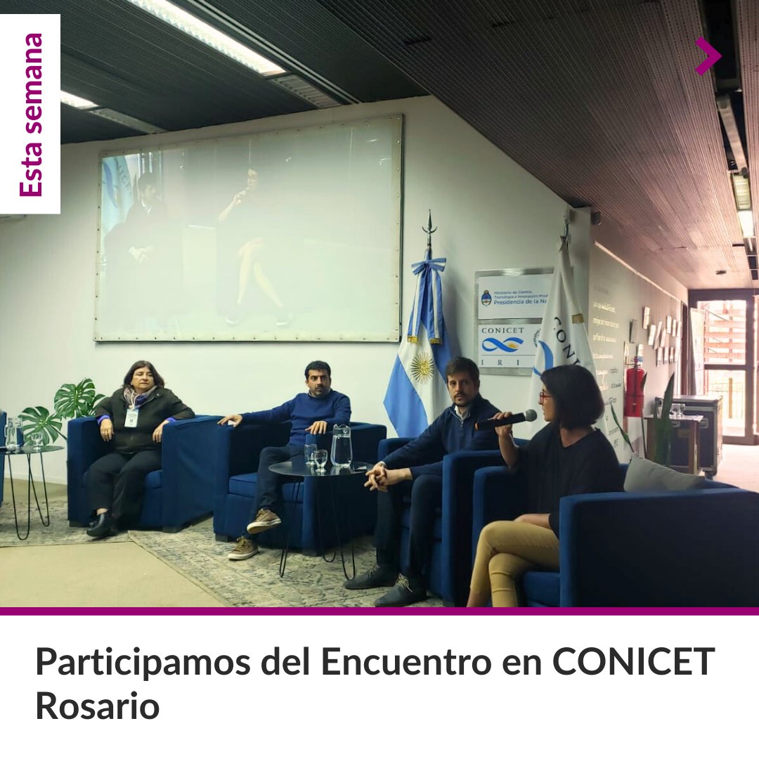 Ciencia Tecnología e Innovación para el Desarrollo (@cienciasunr) on Twitter photo 📌 La Secretaria del Área, <a href="/ElenaGasparriOk/">Elena Gasparri</a> y <a href="/tormentasolar_/">Marisol Gonzalez</a>, Directora de Vinculación Tecnológica participaron del Encuentro “Vinculación Científico Tecnológica con el Estado y actores del entramado social y productivo” en @rosario_conicet 📌 La Secretaria del Área, <a href="/ElenaGasparriOk/">Elena Gasparri</a> y <a href="/tormentasolar_/">Marisol Gonzalez</a>, Directora de Vinculación Tecnológica participaron del Encuentro “Vinculación Científico Tecnológica con el Estado y actores del entramado social y productivo” en @rosario_conicet