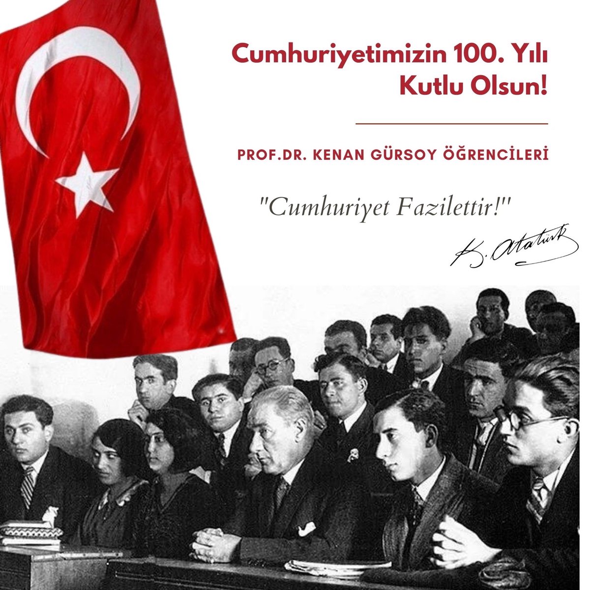 #CUMHURIYETİMİZ100Yaşında #CumhuriyetBayramımızKutluOlsun