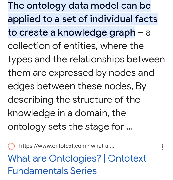 EmekaOkoye's tweet image. FYI re machine learning and facts.

Facts can&apos;t be derived from patterns in data (statistical AI). 

Facts has to be represented (Symbolic AI). 

Facts are presented in the #KnowledgeRepresentation part of Artificial Intelligence.

#AI #ontology #llm #KG #KnowledgeGraph #facts