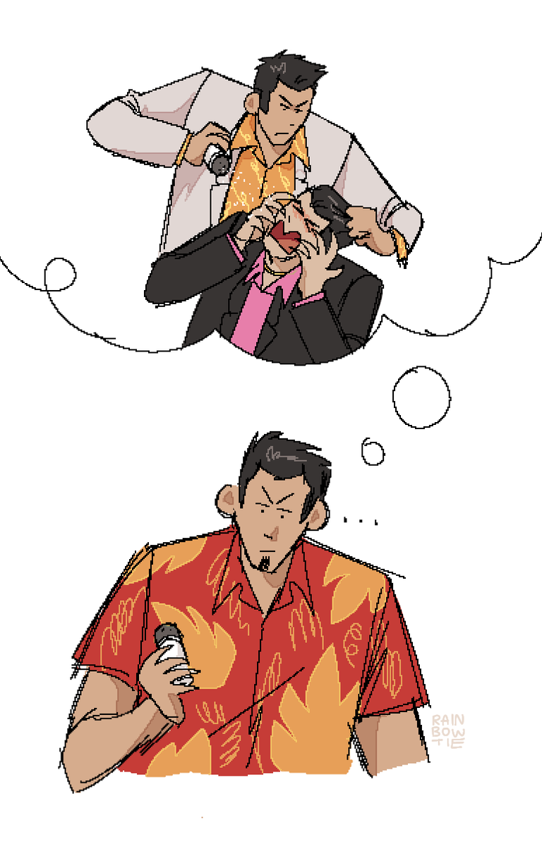 rainbowtie25's tweet photo. Tojoctober Day 26. Salt
Regretting past life choices

#tojoctober #yakuza #ryugagotoku #rgg #likeadragon #kiryukazuma #kazumakiryu #kiryi #yakuza0 #yakuza3 https://t.co/f2ULV1y3eX