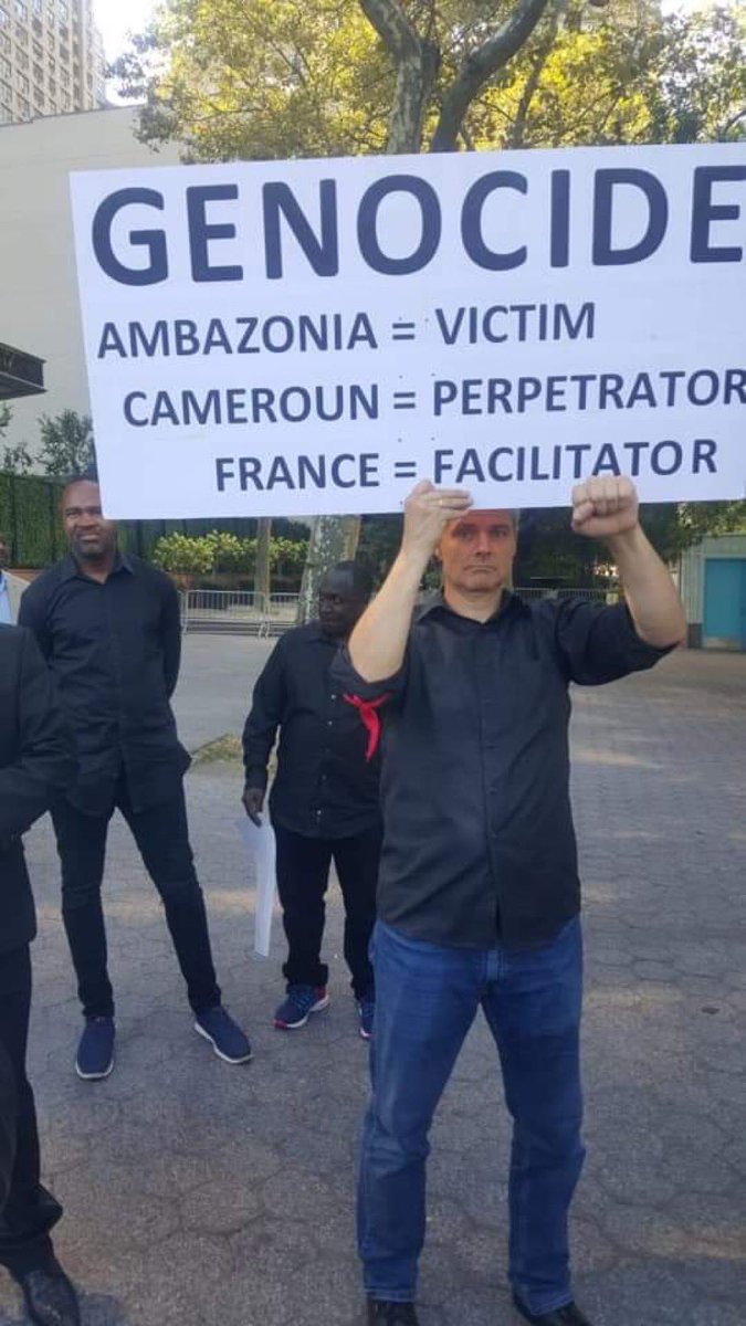 AmbazoniaEthic1's tweet photo. @NamPresidency, former British S. Cameroons aka Ambazonia is cryx out t u to intervene and stop the ongoing genocide. #France thro #Cameroun wants to annex Ambazonia militarily. 6+ yrs of war &amp; yet not even one fact findx missn, pls help.  @hagegeingob @USEmbNamibia @GRN_Namibia https://t.co/Z7tizEDeK7