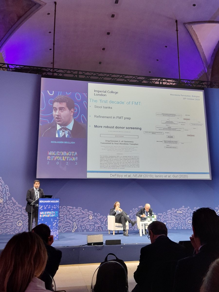 William Fusco (@will_fusco) on Twitter photo Great talk about the past, the present and even the future of #FMT and the next microbiome therapeutics with <a href="/bhmullish/">Ben Mullish</a> at the #microbiotarevolution2023 in Bologna. Bringing the future closer day after day!
#microbiomeclinicians Great talk about the past, the present and even the future of #FMT and the next microbiome therapeutics with <a href="/bhmullish/">Ben Mullish</a> at the #microbiotarevolution2023 in Bologna. Bringing the future closer day after day!
#microbiomeclinicians