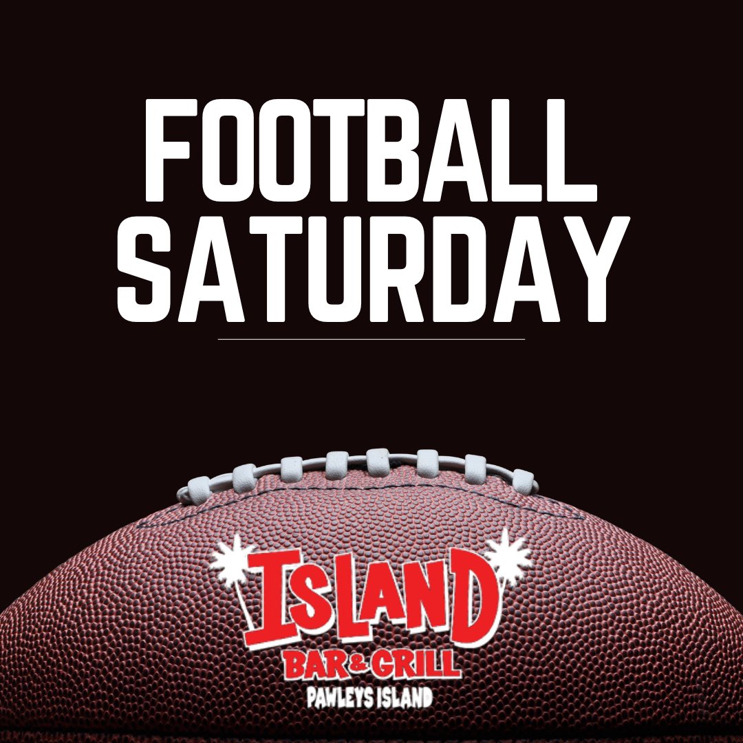 IslandBarPI's tweet photo. 🏈 Join us for a beautiful fall day and some college football! 🏈 https://t.co/tBpUFTAzKe