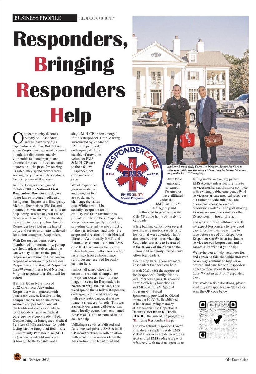 emergility's tweet photo. October 28, 2023 | Honoring all who serve on this National First Responders Day

Thank you, 

@ResponderCare &amp; @emergility 

#NationalFirstRespondersDay #FirstResponders #ResponderCare https://t.co/RHiPmgwque
