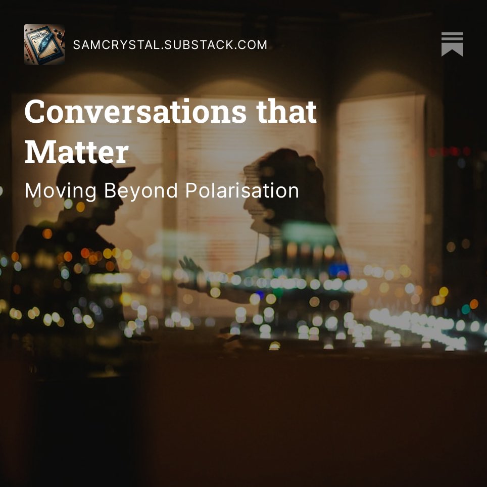 samcrystal's tweet photo. Conversations that Matter https://t.co/qIKJAaIqkp https://t.co/H344JKo9Ml