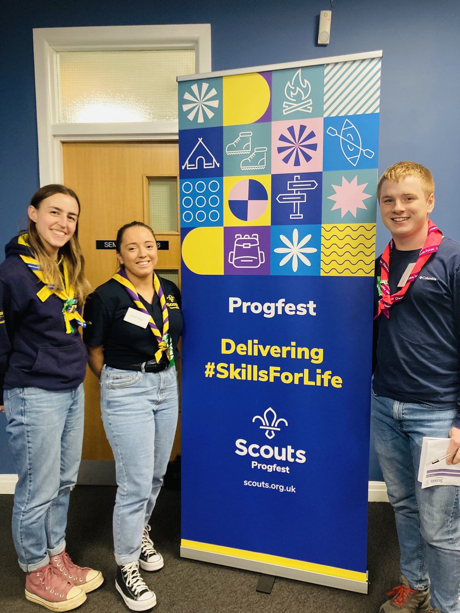 Charlyaobrien's tweet image. @CheshireScouts are at #Progfest today! Look out in coming days what we’ve learnt, what’s to come and what support you can receive in your sectional role!