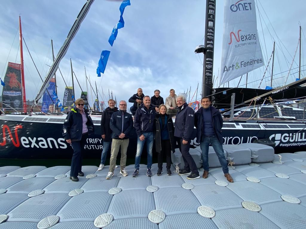 Nexans_'s tweet photo. Gearing up for the #TJV2023 with @FabriceAmedeo! 🛥️✨ Dive into the action with us and keep scrolling for a front-row view of the inauguration festivities. Stay with us on this thread! #GoFabrice #TeamNexans https://t.co/8cwtgdUWtu